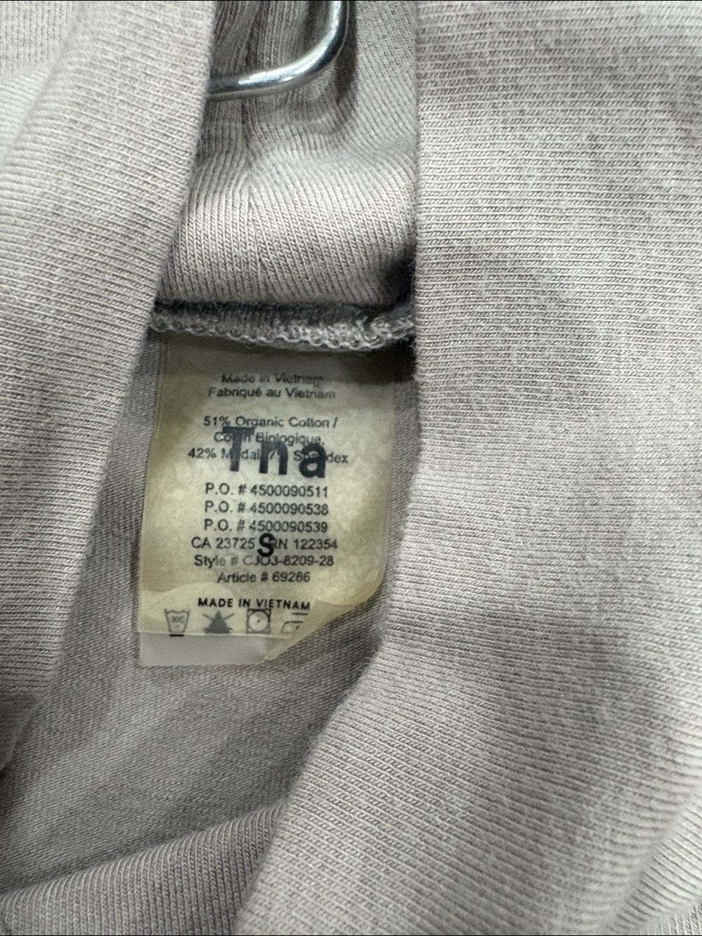 TNA Sleeveless Midi Dress in Light Taupe - Picture 3 of 3